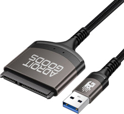 AdroitGoods Sata naar Usb-A 3.0 kabel Adapter - Harde Schijf Uitbreiden - Connector