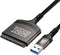 AdroitGoods Sata naar Usb-A 3.0 kabel Adapter - Harde Schijf Uitbreiden - Connector