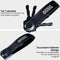 AdroitGoods Sleutel Organizer Sleutelhouder - Key Organizer - Keychain Multitool Sleutelhanger - Sleuteletui 2 tot 7 Sleutels - Leer - Zwart