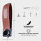AdroitGoods Sleutel Organizer Sleutelhouder - Key Organizer - Keychain Multitool Sleutelhanger - Sleuteletui 2 tot 7 Sleutels - Leer - Bruin