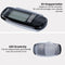 AdroitGoods Stappenteller met Clip en Draagkoord - USB Opladen - Activity Tracker - Pedometer - Groot Scherm - Broekzak - Zwart