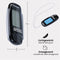 AdroitGoods Stappenteller met Clip en Draagkoord - USB Opladen - Activity Tracker - Pedometer - Groot Scherm - Broekzak - Zwart