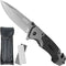 AdroitGoods Survival Zakmes - Nova X45 - Survival mes - Jachtmes - Staal en Carbon Fiber - Camping