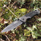 AdroitGoods Survival Zakmes - Nova X45 - Survival mes - Jachtmes - Staal en Carbon Fiber - Camping