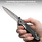 AdroitGoods Survival Zakmes - Nova X45 - Survival mes - Jachtmes - Staal en Carbon Fiber - Camping