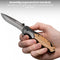 AdroitGoods Survival Zakmes - Nova X46 - Survival mes - Jachtmes - Staal en Eikenhout - Camping