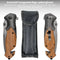 AdroitGoods Survival Zakmes - Nova X46 - Survival mes - Jachtmes - Staal en Eikenhout - Camping