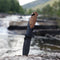 AdroitGoods Survival Zakmes - Nova X46 - Survival mes - Jachtmes - Staal en Eikenhout - Camping