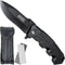 AdroitGoods Survival Zakmes - Nova X47 - Survival mes - Jachtmes - Staal en Titanium - Camping