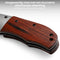 AdroitGoods Survival Zakmes - Nova X48 - Survival mes - Jachtmes - Staal en Eikenhout - Camping
