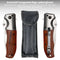 AdroitGoods Survival Zakmes - Nova X48 - Survival mes - Jachtmes - Staal en Eikenhout - Camping