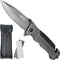 AdroitGoods Survival Zakmes - Nova X52 - Survival mes - Jachtmes - Staal en Carbon Fiber - Camping