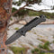 AdroitGoods Survival Zakmes - Nova X52 - Survival mes - Jachtmes - Staal en Carbon Fiber - Camping