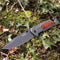AdroitGoods Survival Zakmes - Nova X53 - Survival mes - Jachtmes - Staal en Eikenhout - Camping