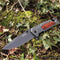 AdroitGoods Survival Zakmes - Nova X53 - Survival mes - Jachtmes - Staal en Eikenhout - Camping
