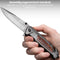 AdroitGoods Survival Zakmes - Nova X53 - Survival mes - Jachtmes - Staal en Eikenhout - Camping