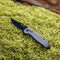 AdroitGoods Survival Zakmes Outdoor - G10 Handvat & D2 Staal - Lichtgrijs