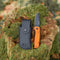 AdroitGoods Survival Zakmes Outdoor - G10 Handvat & D2 Staal - Veiligheidsoranje