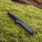 AdroitGoods Survival Zakmes Outdoor - G10 Handvat & D2 Staal - Olijfgroen