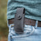 AdroitGoods Survival Zakmes Outdoor - G10 Handvat & D2 Staal - Lichtgrijs