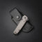 AdroitGoods Survival Zakmes Outdoor - G10 Handvat & D2 Staal - Lichtgrijs