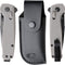 AdroitGoods Survival Zakmes Outdoor - G10 Handvat & D2 Staal - Lichtgrijs