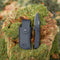 AdroitGoods Survival Zakmes Outdoor - G10 Handvat & D2 Staal - Zwart