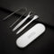 AdroitGoods Tongschraper Set Voor Mondverzorging - 3 Delig - Tongreiniger - Tongborstel - RVS