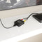 AdroitGoods Tulp AV naar HDMI Converter Adapter - RCA Naar HDMI - Met Voedingskabel - Omvormer - 1080P Full HD