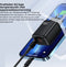 AdroitGoods Usb-A/C Snellader - 20W oplader met QC3.0 - Universele adapter - Telefoon Oplader - Wit