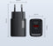 AdroitGoods Usb-A/C Snellader - 20W oplader met QC3.0 - Universele adapter - Telefoon Oplader - Wit