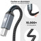 AdroitGoods Usb-A Naar Usb-B Kabel - Printerkabel - 2 Meter - Grijs