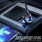 AdroitGoods USB Autolader voor Mobiele Telefoons - Dubbele USB - Snellader - Type C - 45W - Zwart