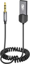 AdroitGoods USB Bluetooth Aux Receiver Ontvanger - Auto - Bluetooth 5.0 Zender - Transmitter - Kabel - Carkit
