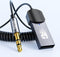 AdroitGoods USB Bluetooth Aux Receiver Ontvanger - Auto - Bluetooth 5.0 Zender - Transmitter - Kabel - Carkit