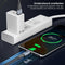 AdroitGoods USB-C Kabel - 200cm - Snellader - Nylon Gevlochten - 6A Oplaadkabel - 480 Mbps