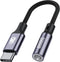 AdroitGoods USB-C naar 3,5mm Aux Adapter - Compatibel met Samsung, Huawei, Xiaomi