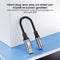AdroitGoods USB-C naar 3,5mm Aux Adapter - Compatibel met Samsung, Huawei, Xiaomi