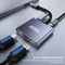AdroitGoods USB C naar Dual HDMI - 4K@60hz/30hz - Dual HDMI Adapter- USB C Hub - USB 3.0 (5Gbps) - USB-C Opladen (tot 87W)