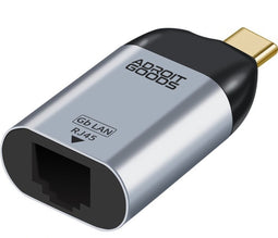 AdroitGoods Usb-C Naar Ethernet Adapter - 10/100/1000 Mbps - Gigabit LAN Netwerk