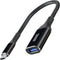 AdroitGoods USB-C naar USB-A adapter OTG Converter USB 3.0 - USB C to USB A HUB - Verloop - Zwart