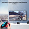 AdroitGoods USB-C / USB-A Naar Lan Netwerk Ethernet Adapter - 10/100/1000 Mbps - Internet - Grijs