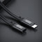 AdroitGoods Usb-C Verlengkabel - 10Gbps - Female naar Male adapter - 1.5 Meter - Zwart