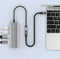 AdroitGoods Usb-C Verlengkabel - 10Gbps - Female naar Male adapter - 1.5 Meter - Zwart