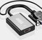 AdroitGoods VGA (D-Sub) naar HDMI 1.4 kabel - 25 cm - Zwart
