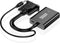 AdroitGoods VGA (D-Sub) naar HDMI 1.4 kabel - 25 cm - Zwart