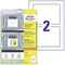 Avery 8002-5 - Positioneer etiket - 160x120mm 3-talig - (5 vel)