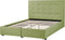 ROCHELLE - Bed opbergruimte - Groen - 140 x 200 cm - Polyester