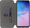 Hoesje Met Pasjeshouder Geschikt voor Samsung Galaxy S10e - Slim Folio Bookcase - Zwart