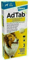 AdTab Anti Vlo en Teek Kauwtabletten Hond >22-45kg 3 tabletten